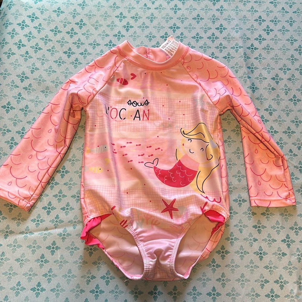 🔥🔥TROIS MOUTONS | Long Sleeve One Piece Swimsuit for baby